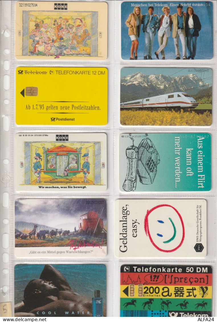 10 PHONE CARD GERMANIA  (CZ1780 - Andere & Zonder Classificatie