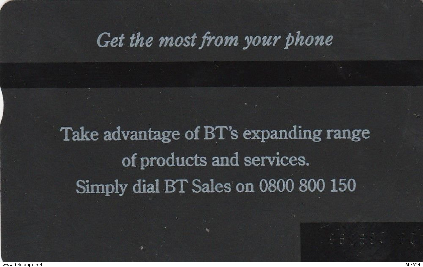 PHONE CARD UK LG (CZ1752 - BT Emissions Générales