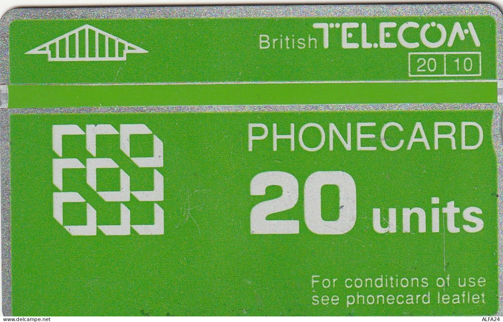 PHONE CARD UK LG (CZ1710 - BT Emissions Générales