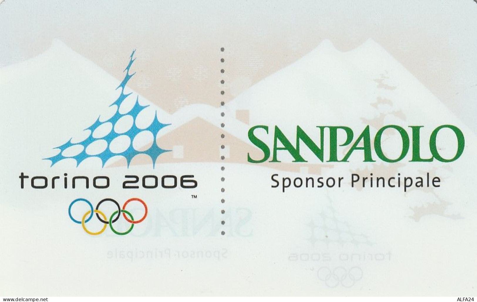 PROMO CARD SAN PAOLO TORINO 2006  (CZ1700 - Altri & Non Classificati