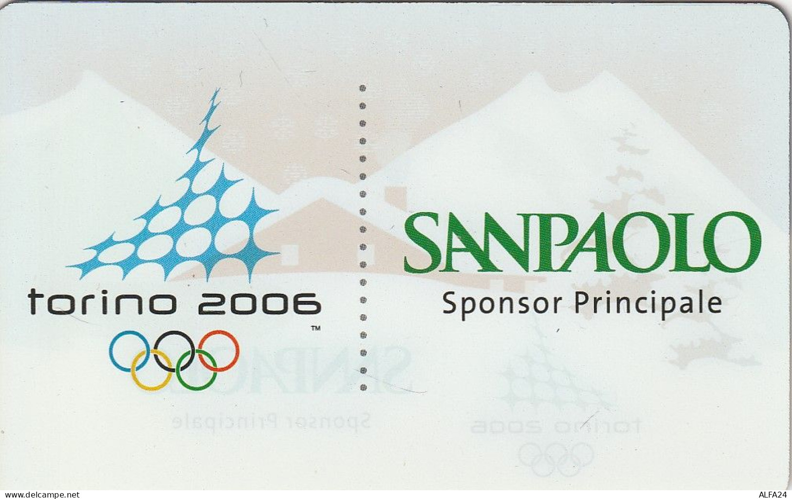 PROMO CARD SAN PAOLO TORINO 2006  (CZ1699 - Altri & Non Classificati