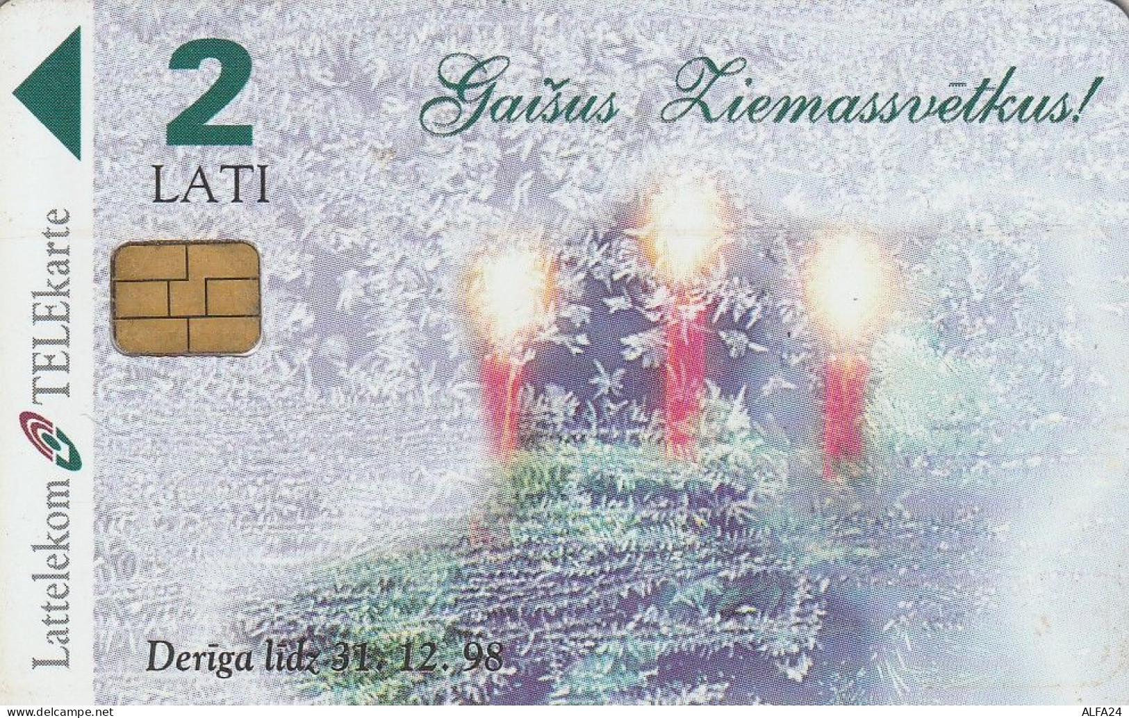 PHONE CARD LETTONIA  (CZ1659 - Lettonie