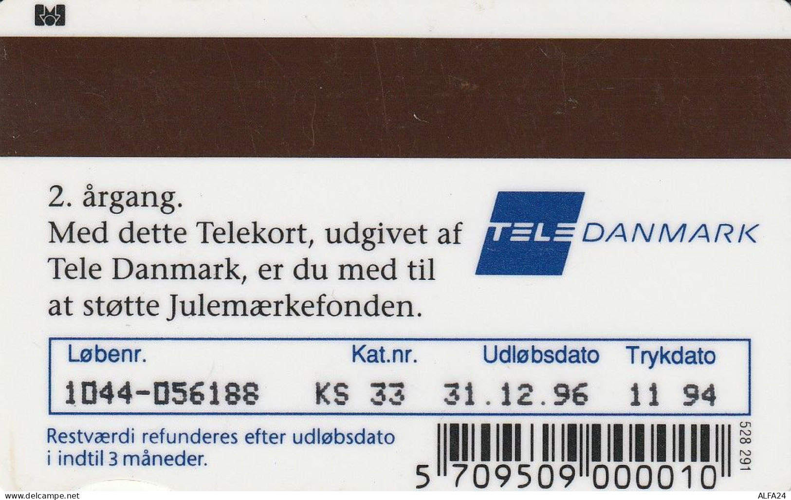 PHONE CARD DANIMARCA  (CZ1650 - Denmark