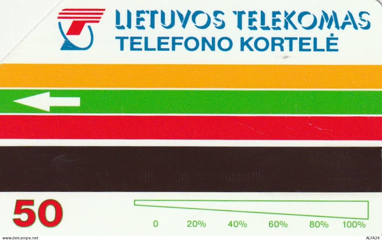 PHONE CARD LITUANIA  (CZ1622 - Litouwen