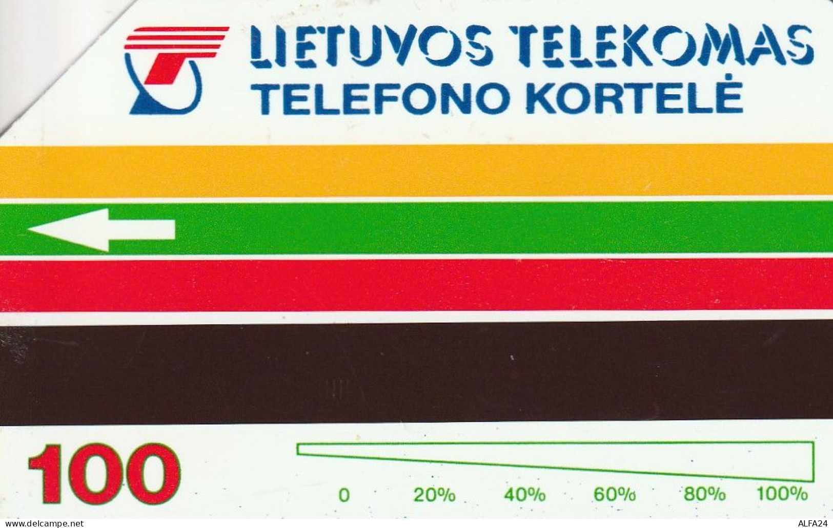 PHONE CARD LITUANIA  (CZ1621 - Litauen