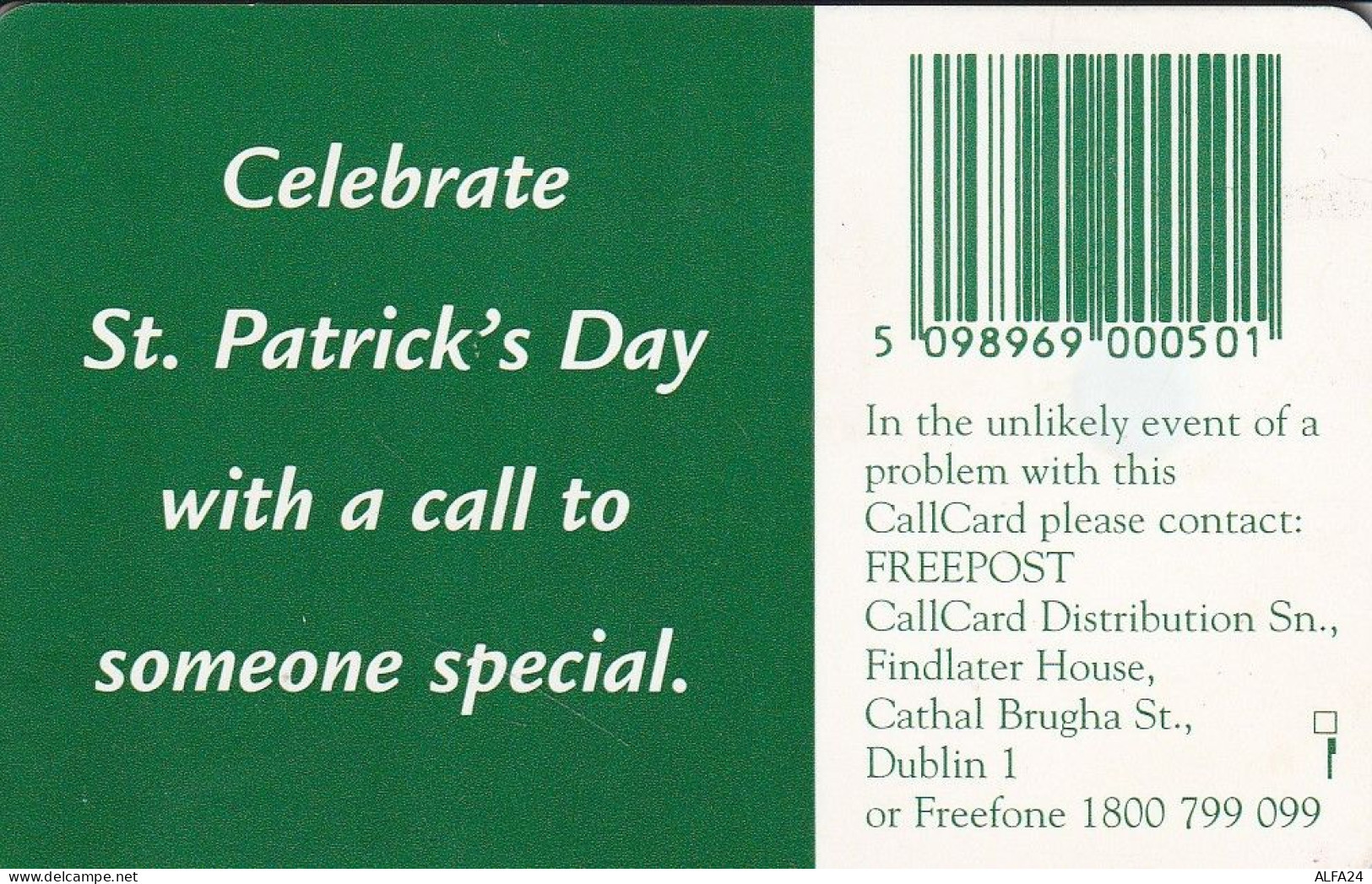 PHONE CARD IRLANDA  (CZ1617 - Irlande