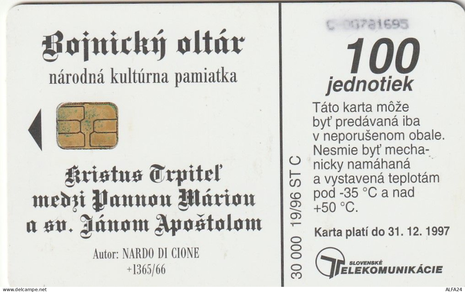 PHONE CARD SLOVACCHIA  (CZ1612 - Slowakije
