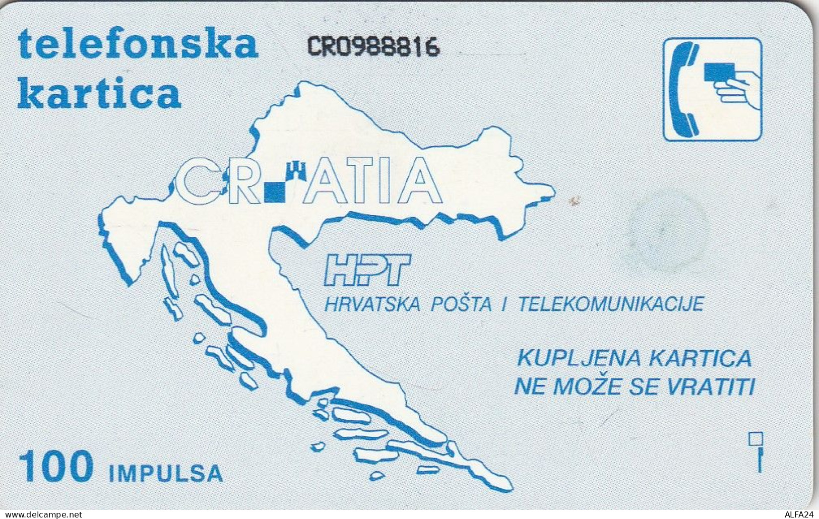 PHONE CARD CROAZIA  (CZ1555 - Kroatië