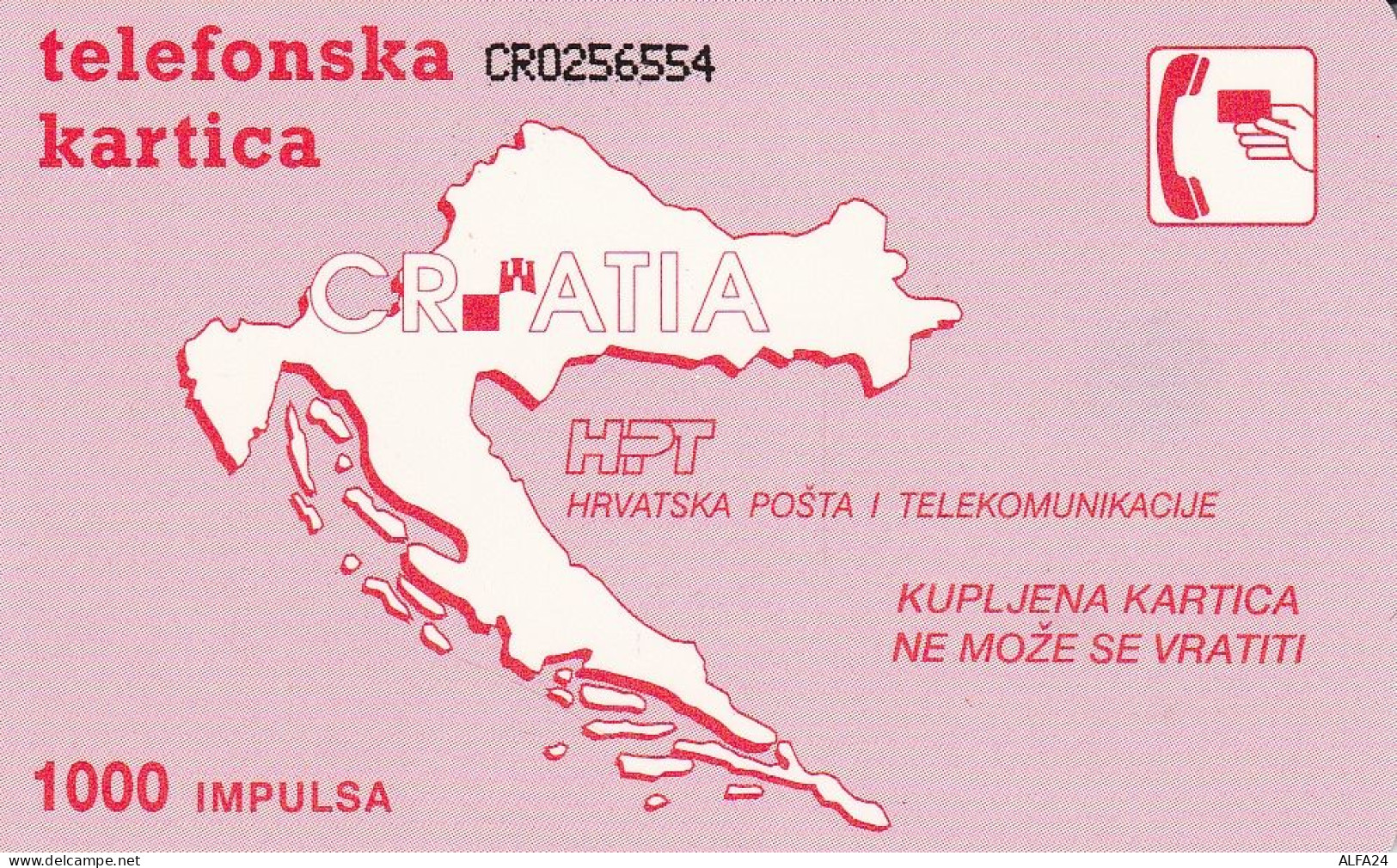 PHONE CARD CROAZIA  (CZ1553 - Kroatien