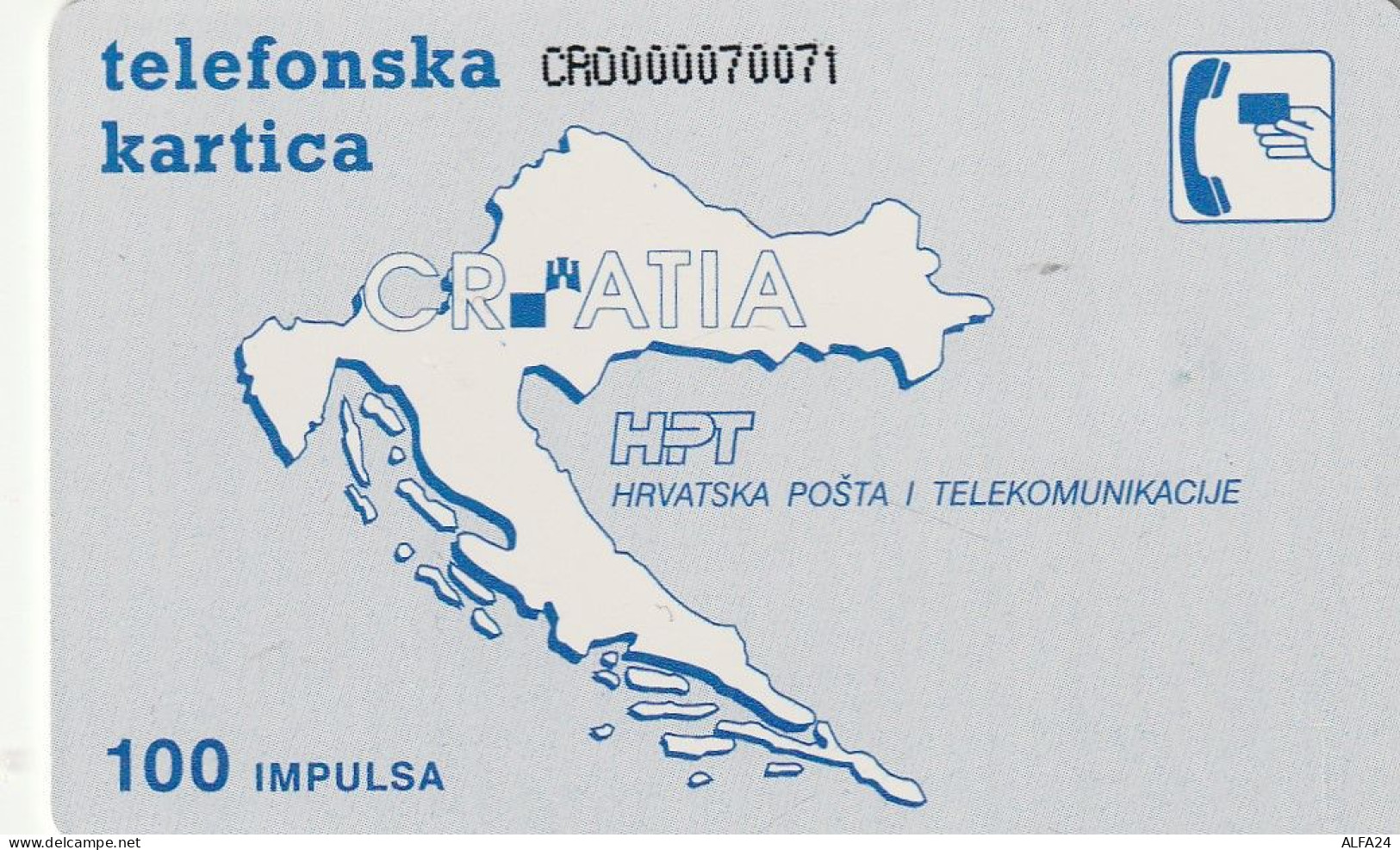 PHONE CARD CROAZIA  (CZ1550 - Kroatië