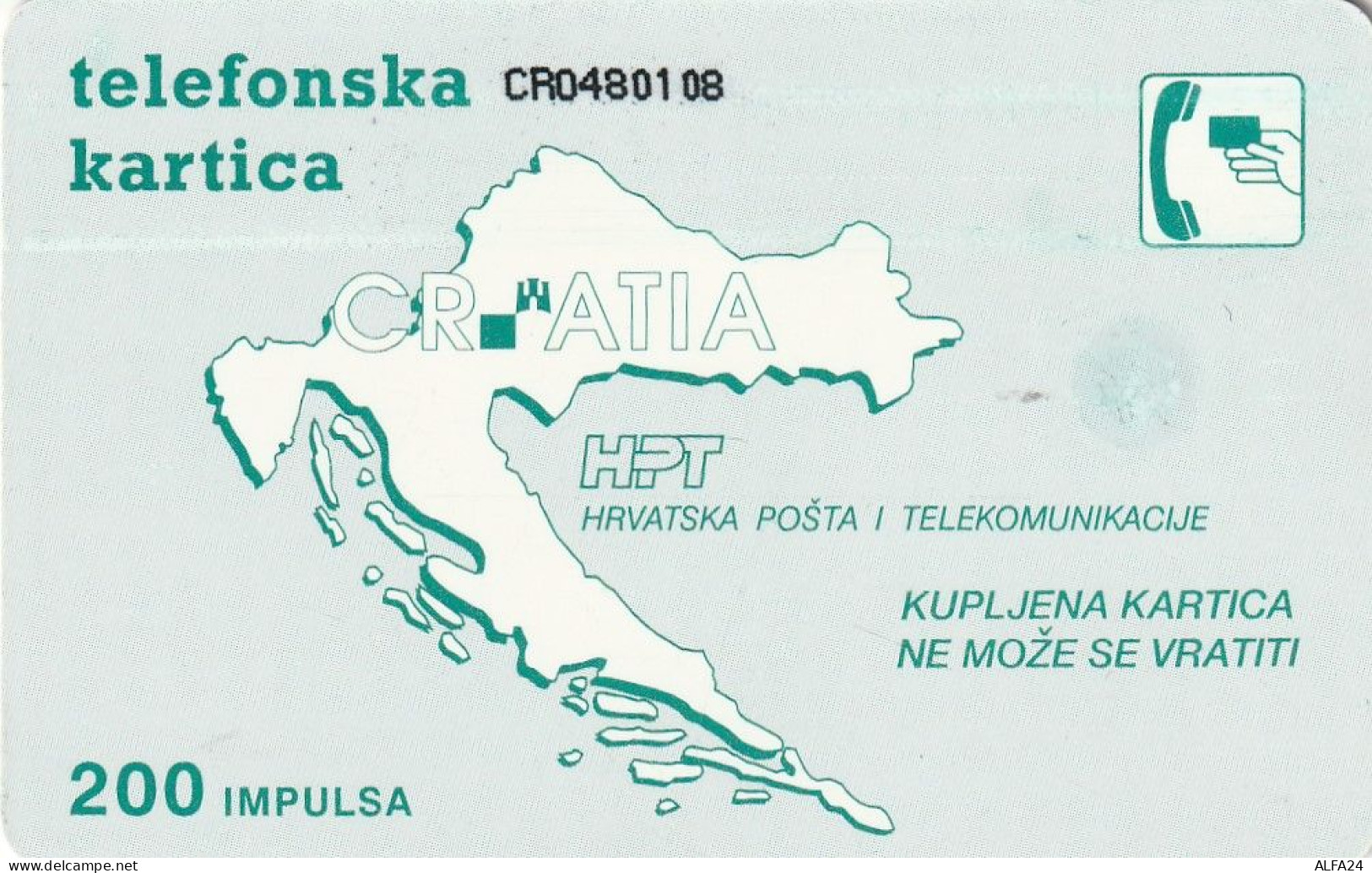 PHONE CARD CROAZIA  (CZ1542 - Croatie