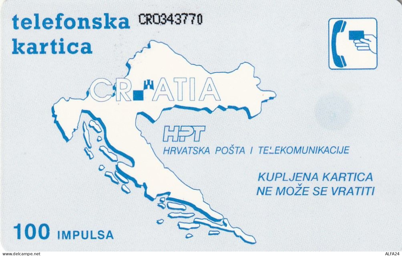 PHONE CARD CROAZIA  (CZ1544 - Croacia