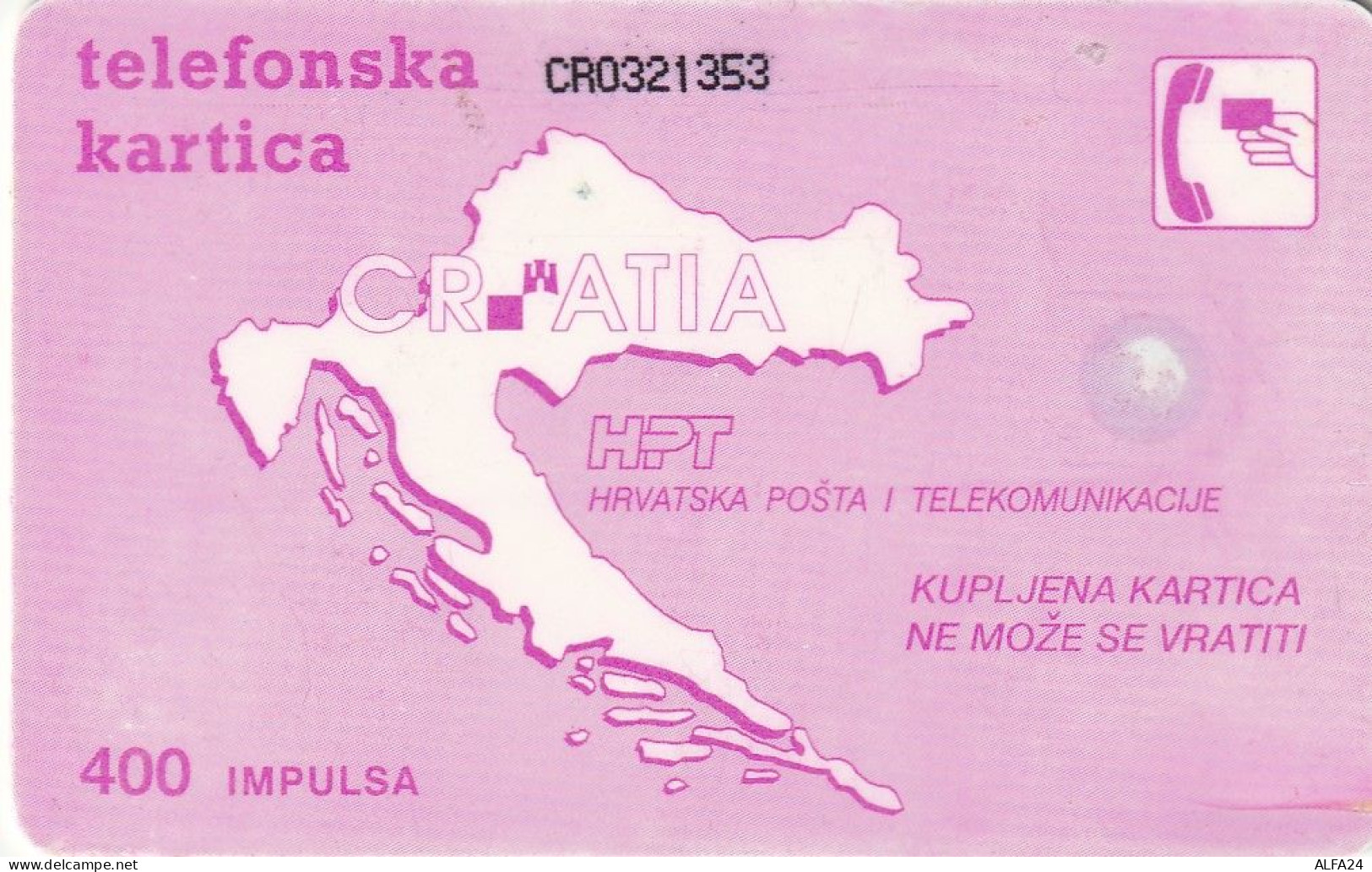 PHONE CARD CROAZIA  (CZ1536 - Kroatië