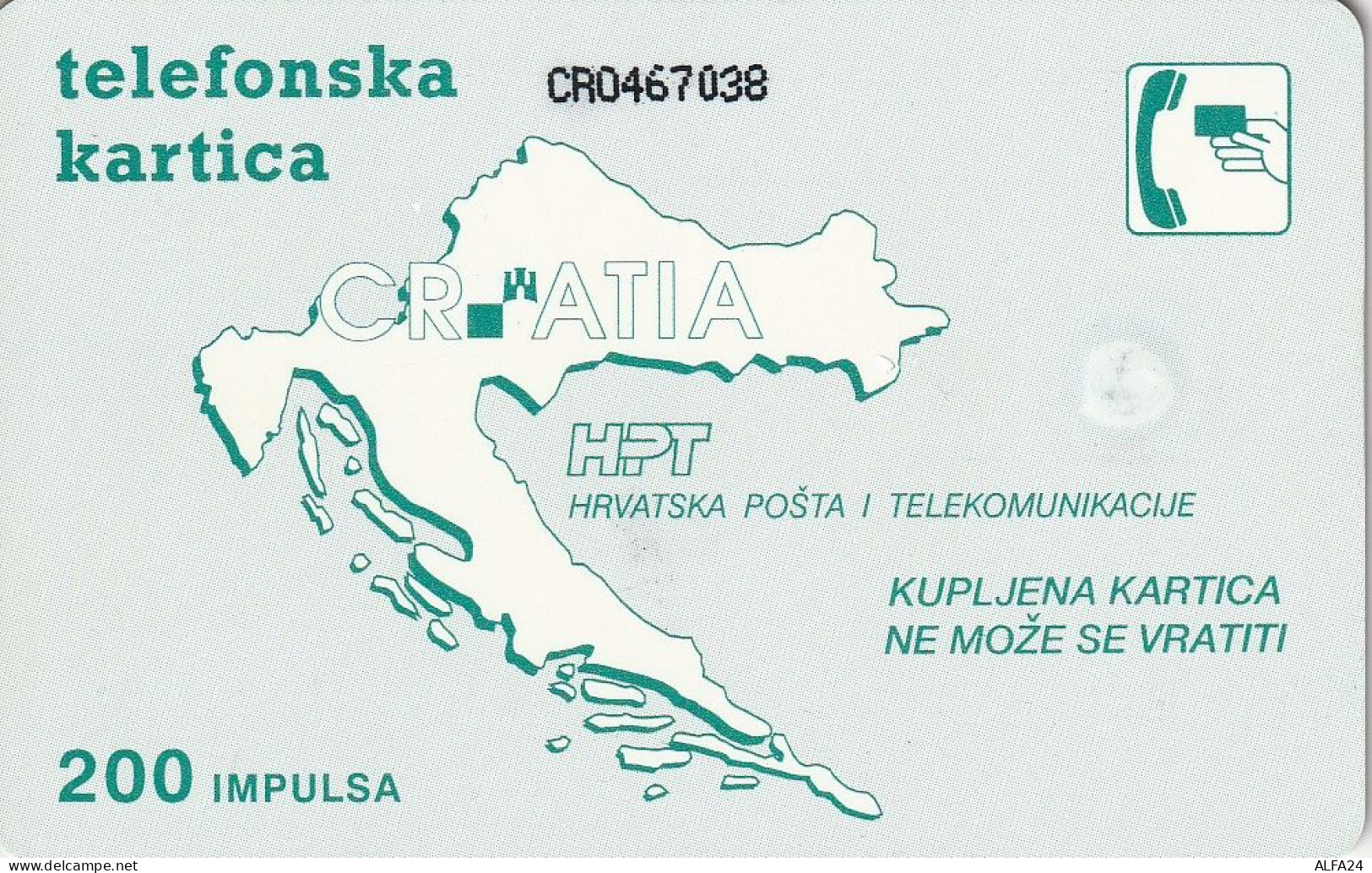 PHONE CARD CROAZIA  (CZ1541 - Croatie