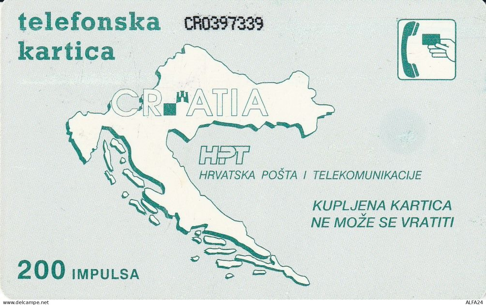 PHONE CARD CROAZIA  (CZ1538 - Kroatië