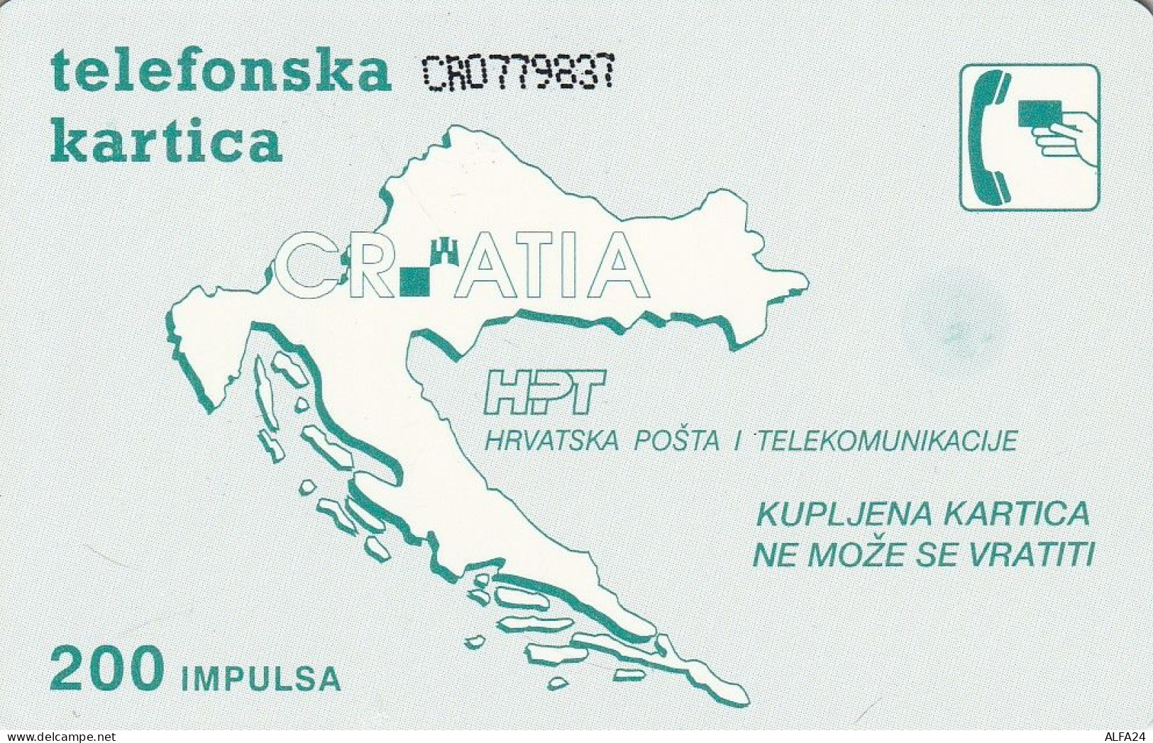 PHONE CARD CROAZIA  (CZ1539 - Kroatië