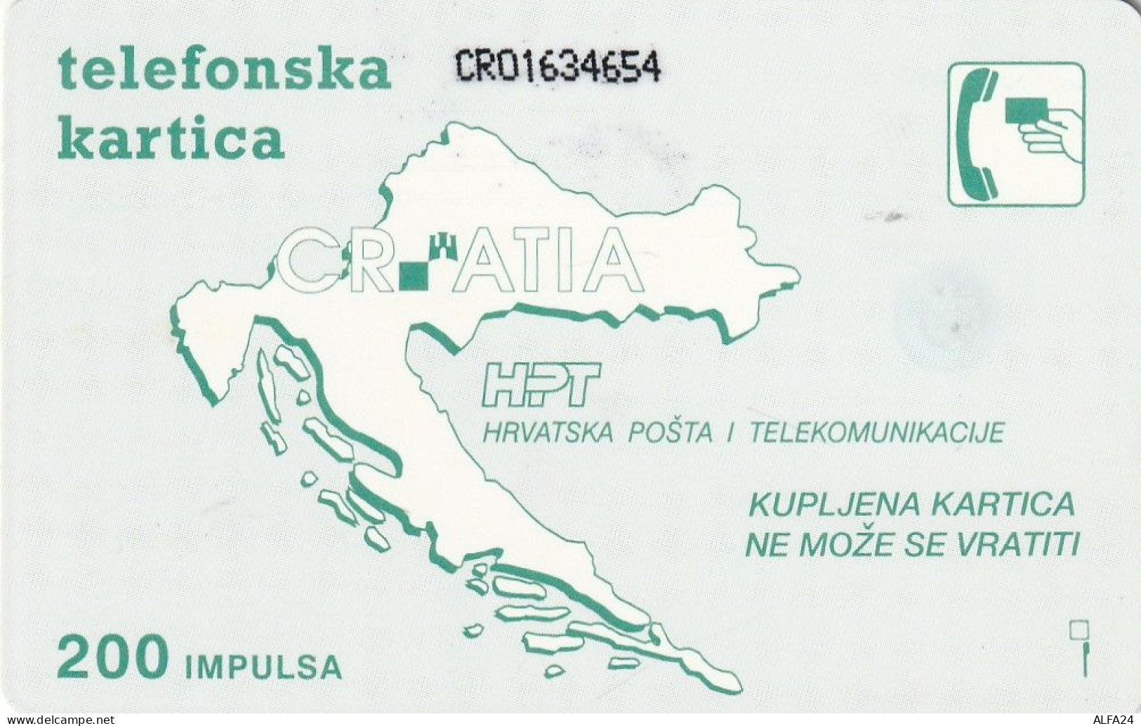 PHONE CARD CROAZIA  (CZ1534 - Kroatië