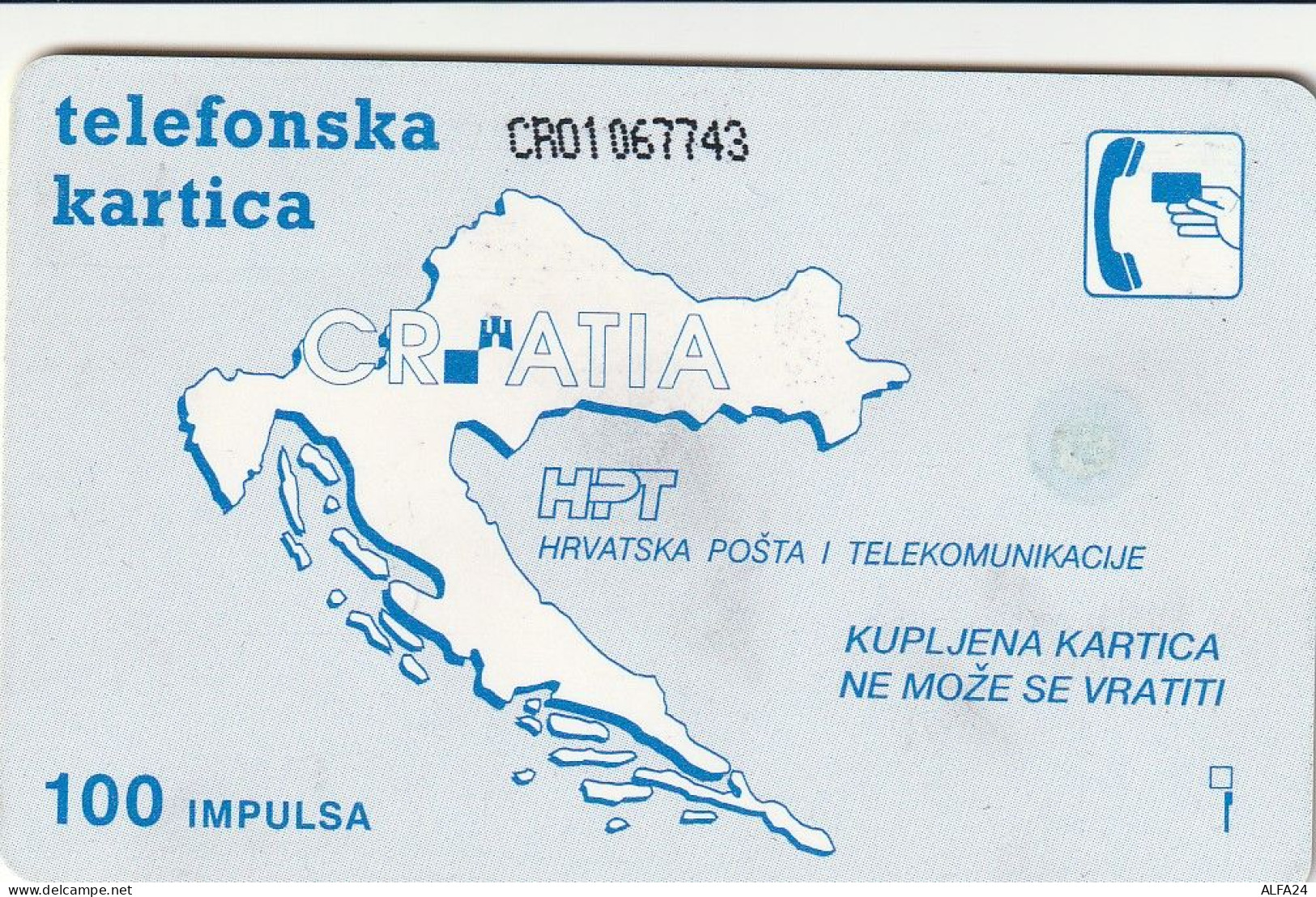 PHONE CARD CROAZIA  (CZ1530 - Kroatië