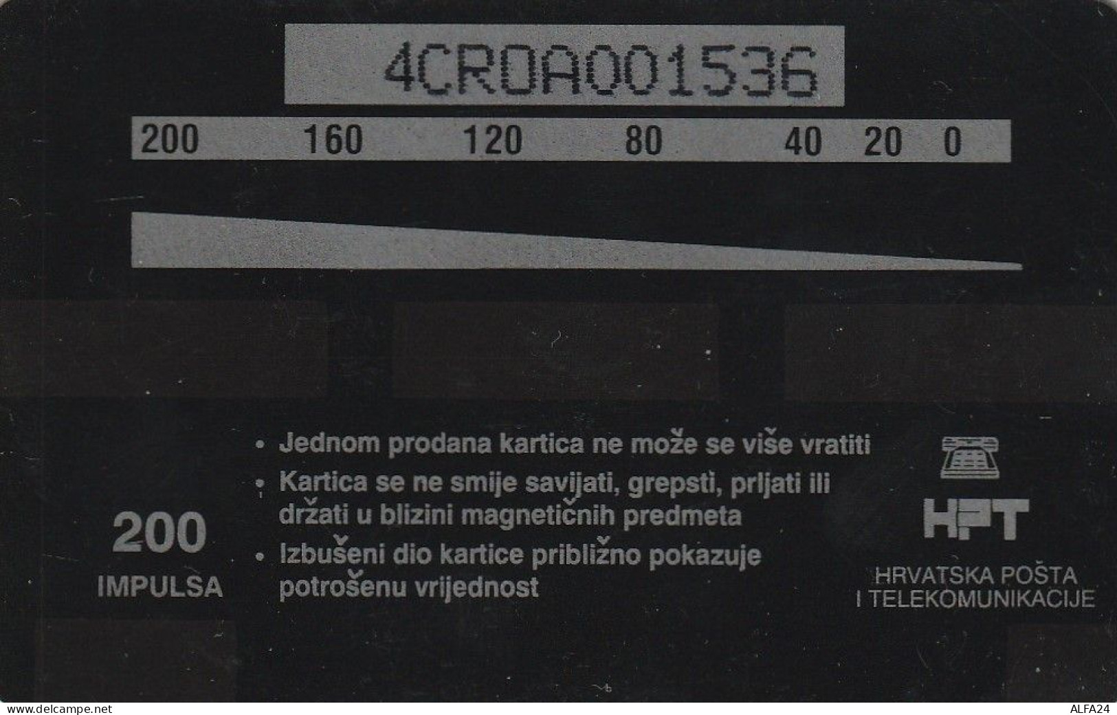 PHONE CARD CROAZIA  (CZ1511 - Kroatië
