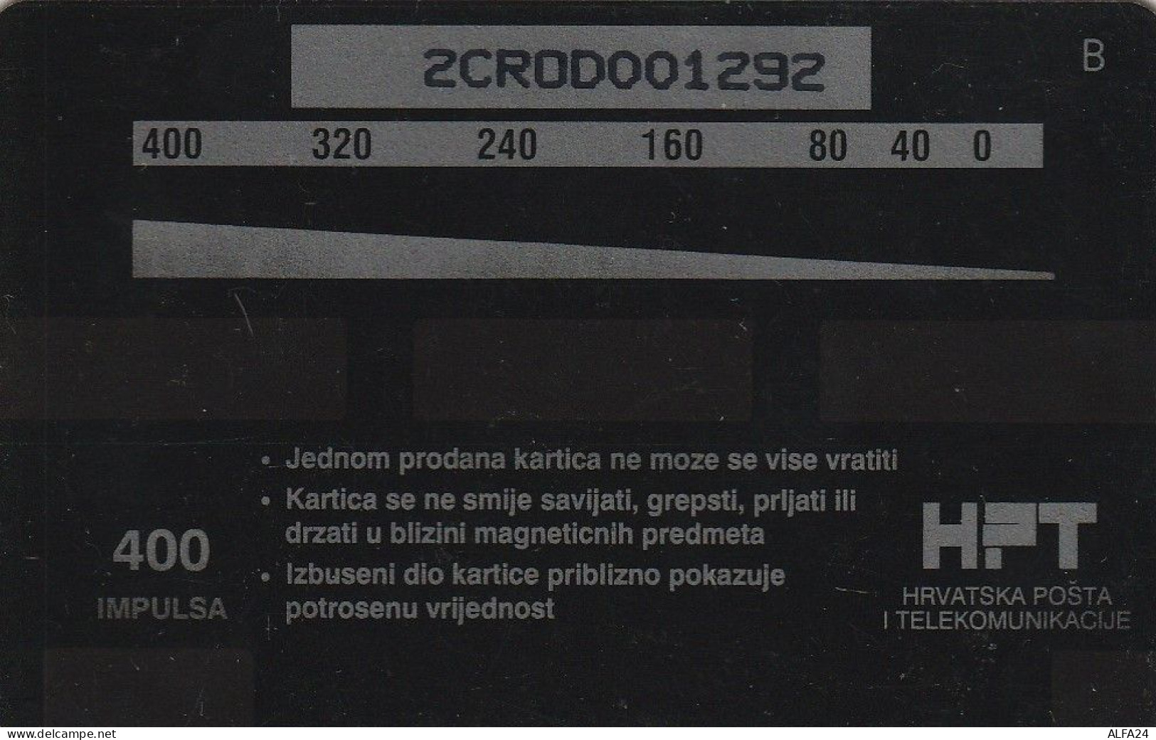 PHONE CARD CROAZIA  (CZ1509 - Kroatië