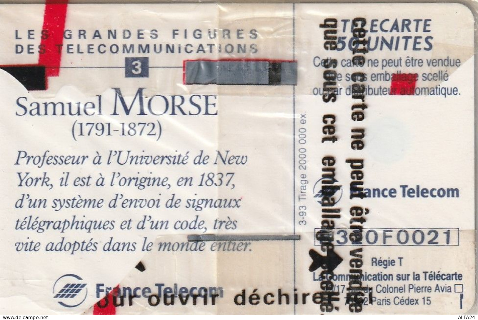 PHONE CARD FRANCIA 1993 BLISTER (CZ1501 - 1993