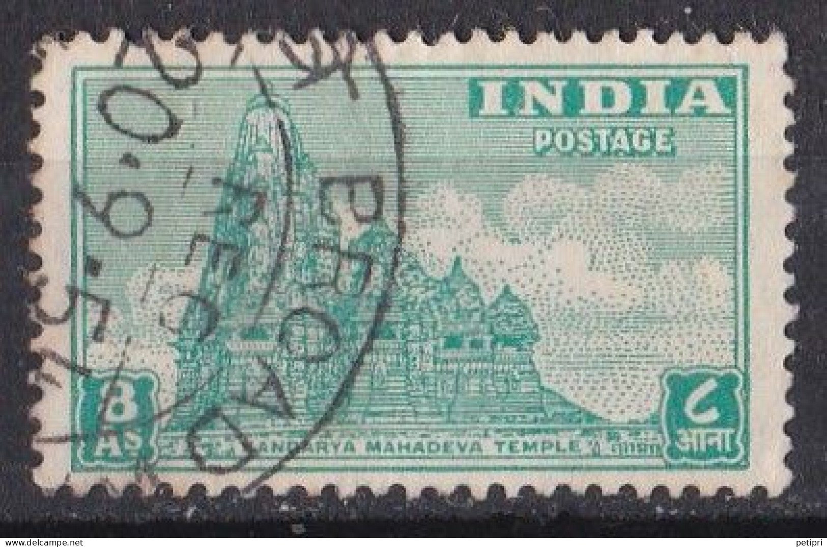 Inde  - 1947  1949 -  Dominion -  Y&T N °  16  Oblitéré - Usati