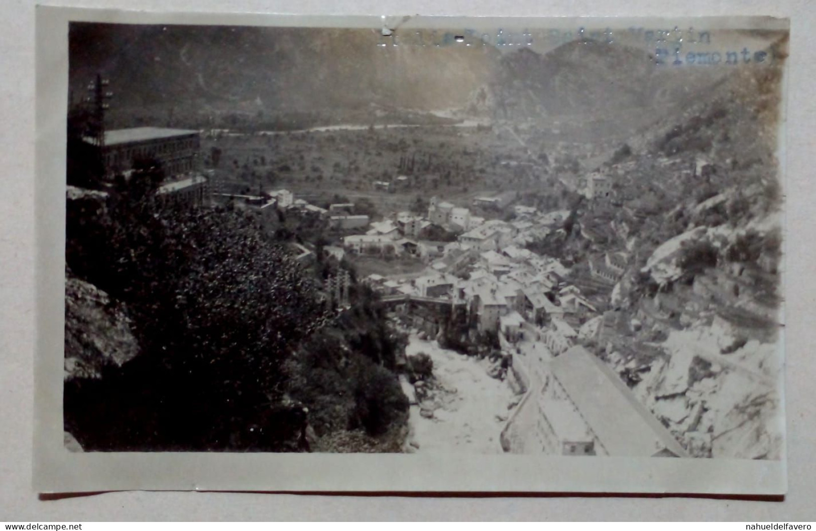 Photographie - Point Saint Martin, Piémont, Italie. - Lugares