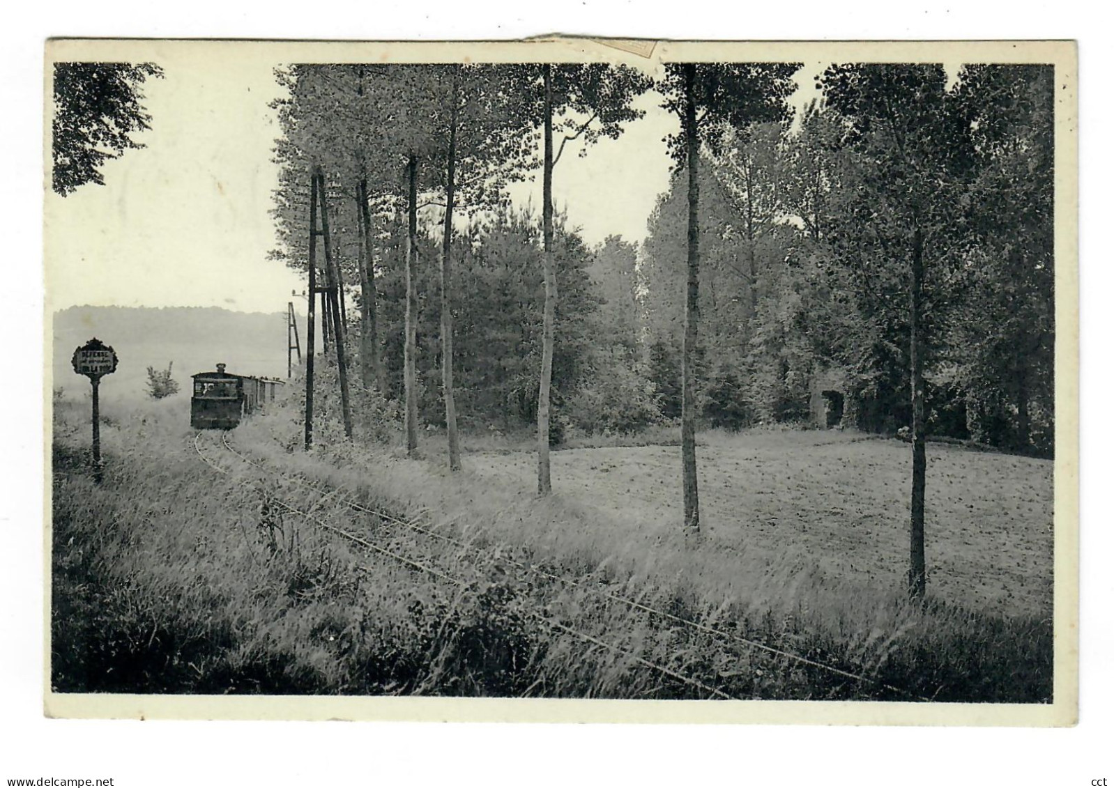 Grez-Doiceau  Clairière Manet    TRAM VAPEUR - Graven