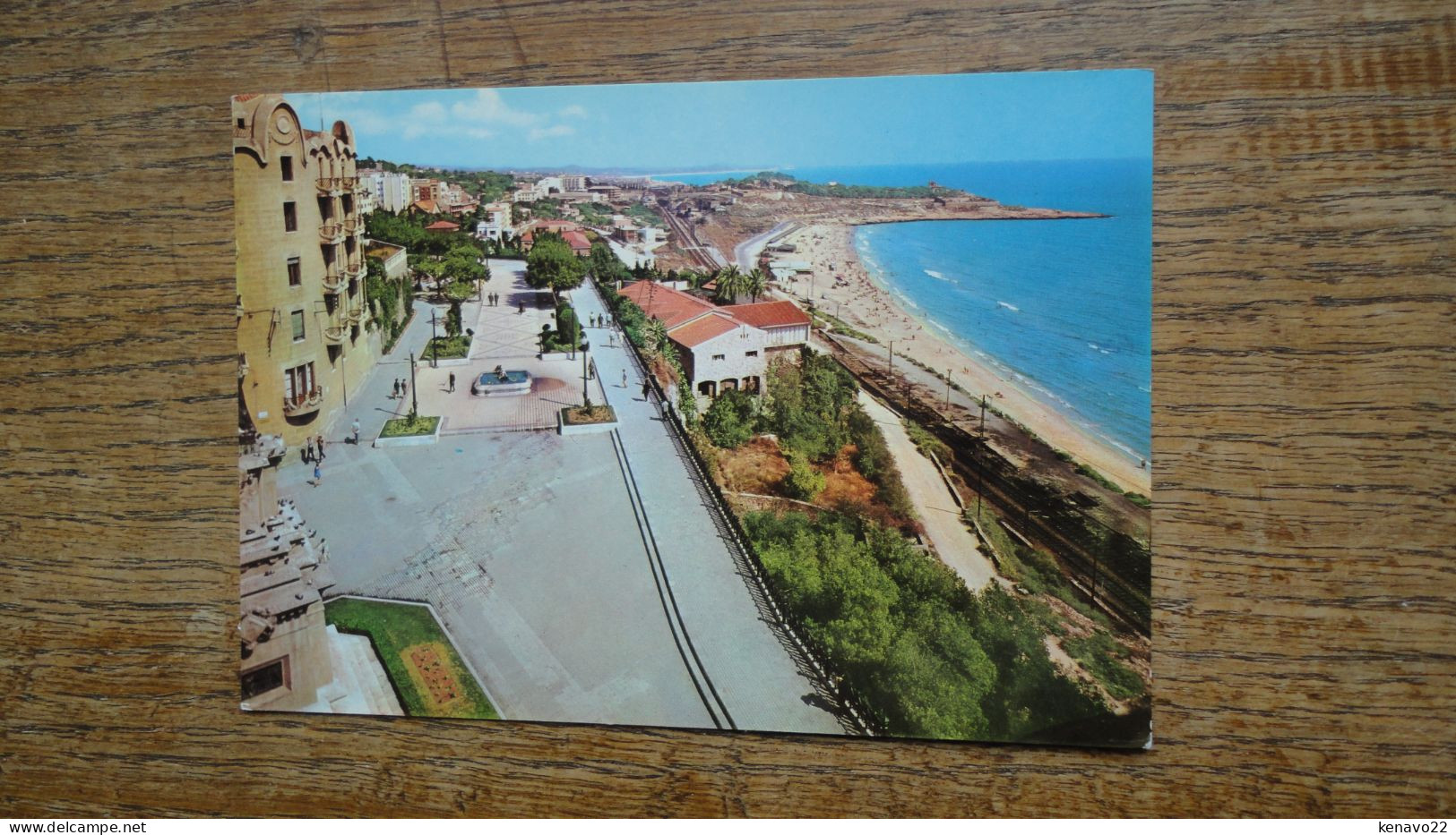 Espagne , Tarragona , Costa Dorada , Balcon Del Mediterraneo , Al Fondo Playa Del Milagro - Tarragona