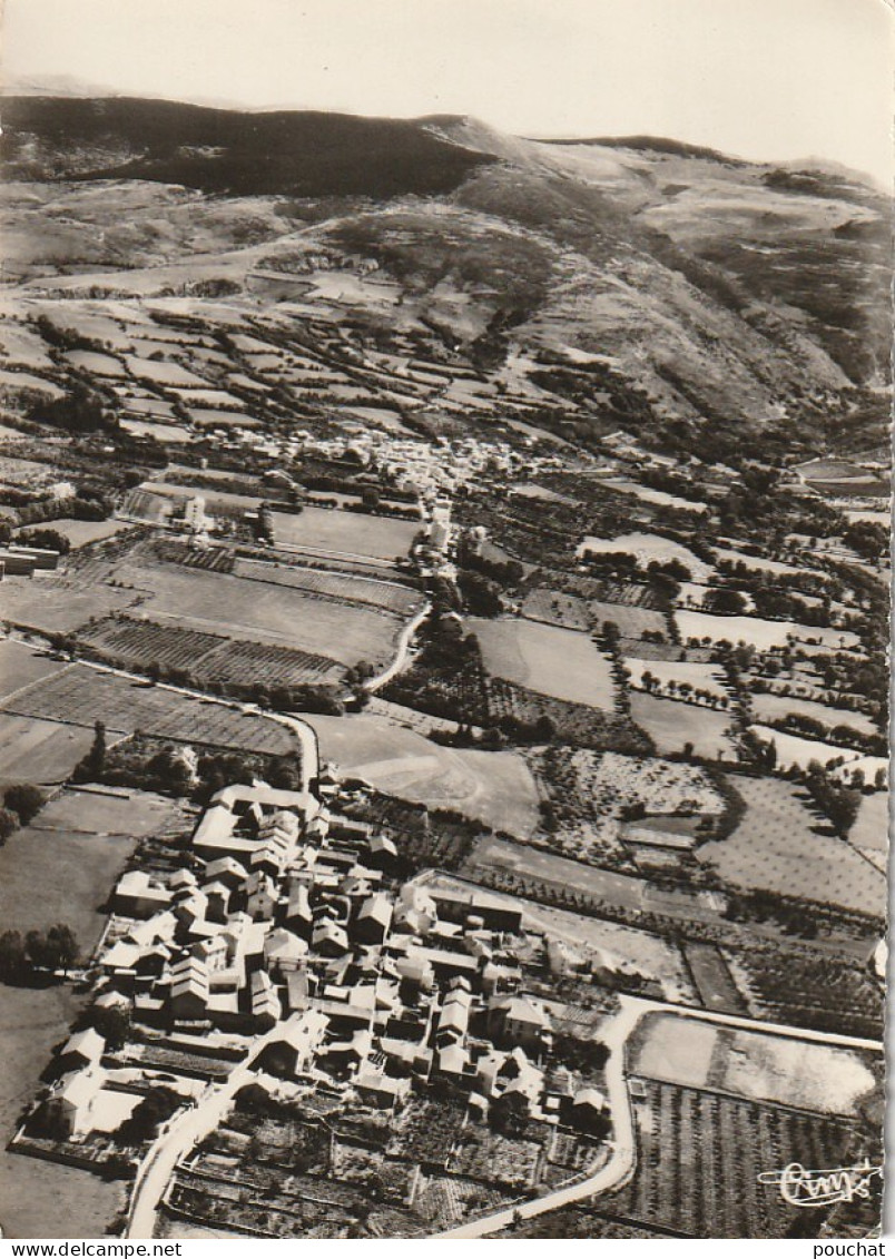 HO 18 - (66) OSSEJA ET PALAU DE CERDAGNE - VUE GENERALE DES DEUX VILLAGES ET LA VALLEE - 2 SCANS  - Otros & Sin Clasificación