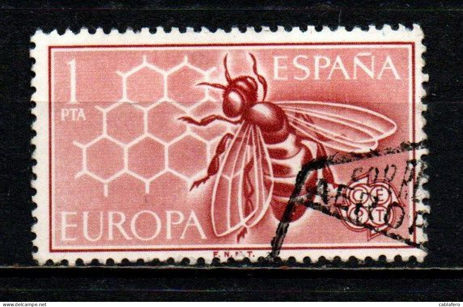 SPAGNA - 1962 - EUROPA UNITA - APE - USATO - Used Stamps