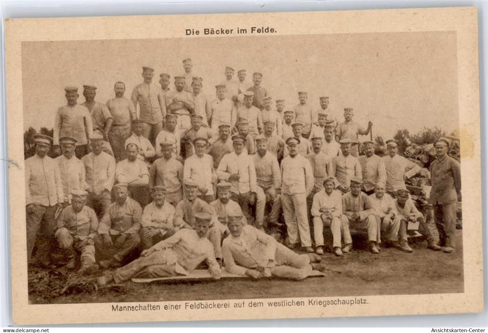 50888805 - Die Baecker Im Felde - Oorlog 1914-18