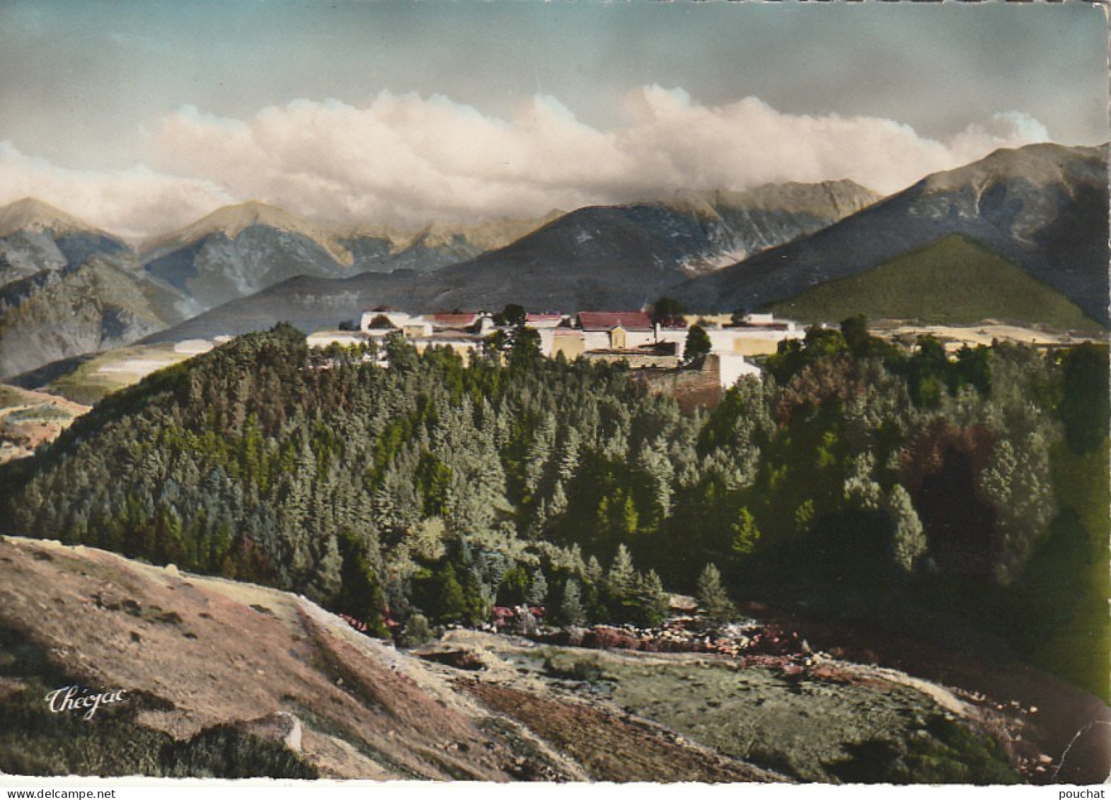 HO 19 -(66)   MONT LOUIS  - LA CITADELLE  - CARTE COULEURS -  2 SCANS - Otros & Sin Clasificación