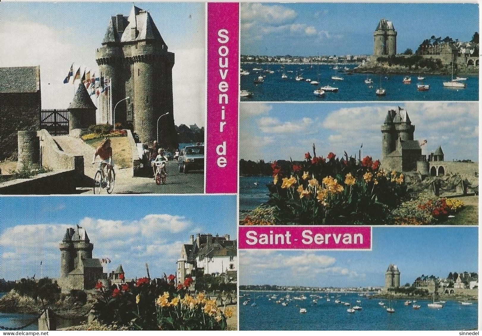 MULTI VUE   VOIR SCAN POUR ETAT   A CIRCULER - Saint Servan