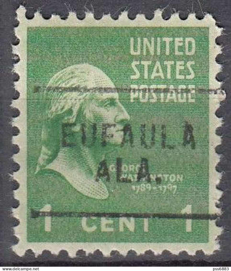 USA LOCAL Precancel/Vorausentwertung/Preo From ALABAMA - Eufaula - Type: 703 - Precancels