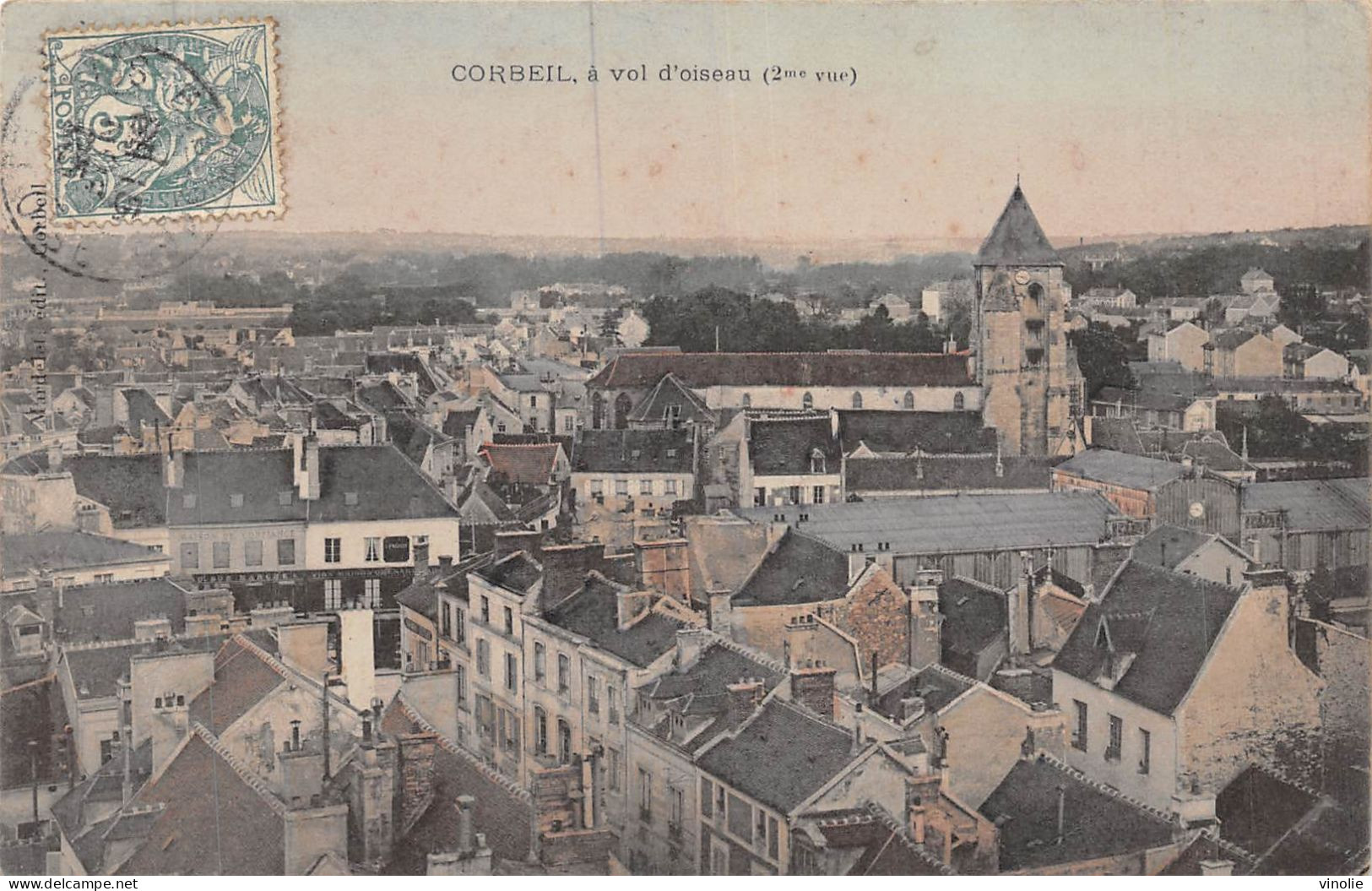 24-5339 : CORBEIL. CARTE COULEUR - Corbeil Essonnes