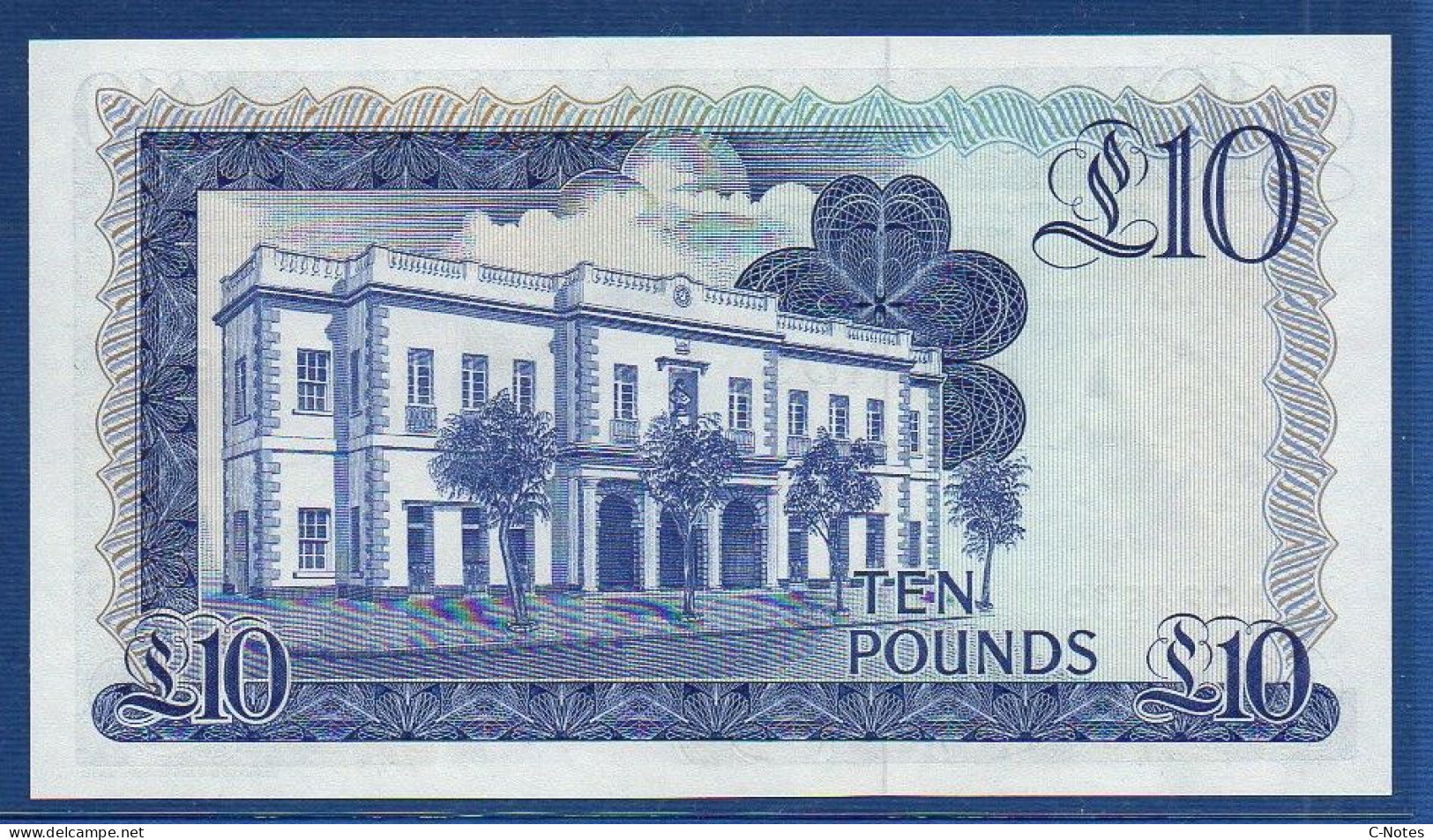 GIBRALTAR - P.22b – 10 Pounds 1986 UNC, S/n A924639 - Gibraltar