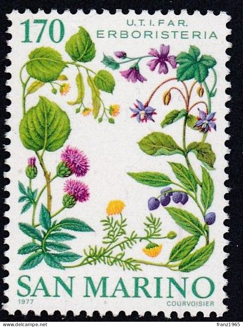 Medical Plants - 1977 - Unused Stamps