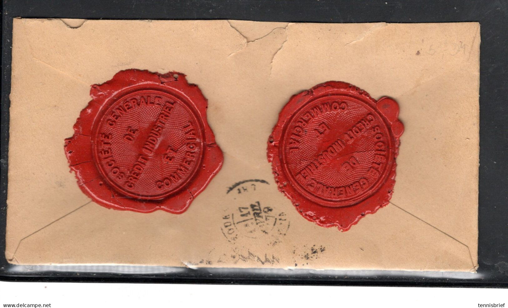 1879 , 25 C. Rouge Et 30 C. Type 1, Paris Pour Rouan  , Rouge "R" , Rare Combination  #192 - 1877-1920: Semi-moderne Periode