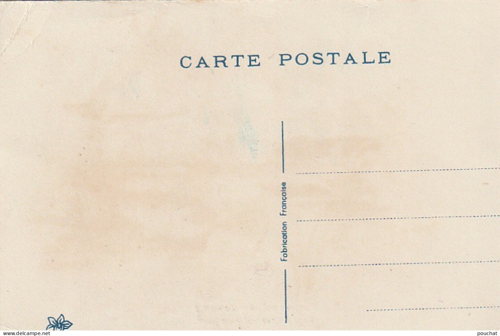 HO 25 - CARTE FANTAISIE 1er AVRIL " DEVINEZ QUI "- POISSON AVEC LETTRE SOUS ARCHE DE FLEURS - 2 SCANS  - 1° Aprile (pesce Di Aprile)