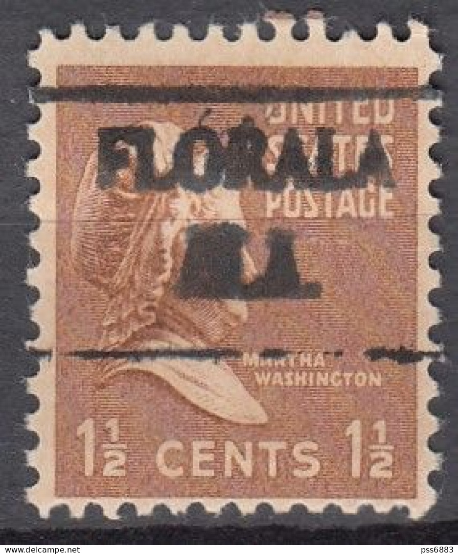 USA LOCAL Precancel/Vorausentwertung/Preo From ALABAMA - Florala - Type: 492 - Preobliterati