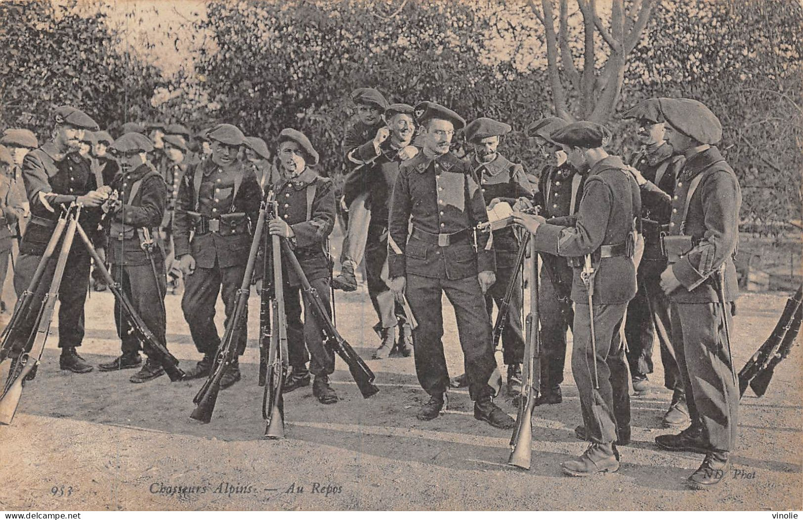 24-5342 :  LES CHASSEURS ALPINS - Sonstige & Ohne Zuordnung