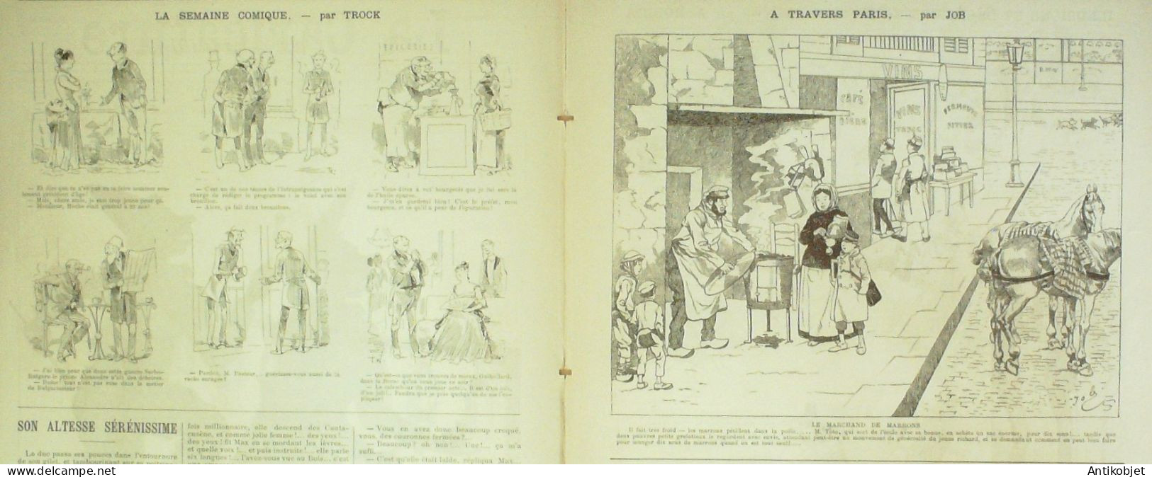 La Caricature 1885 N°309 Musique Moderne Sorel Toto Robida Job Lys - Zeitschriften - Vor 1900