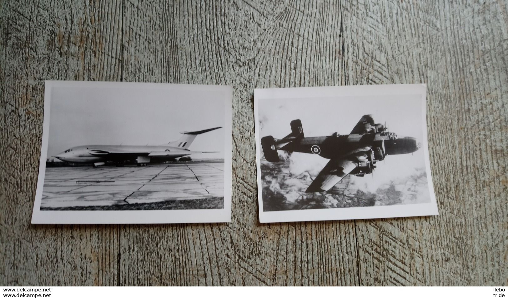 Lot 2 Photos Avions Handley Page Bombardier Aviation Anglaise GB Militaire Photo - Luftfahrt