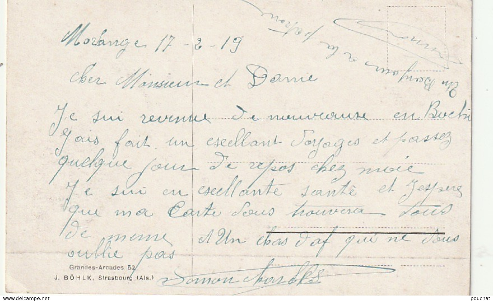 IN 3 - (67) STRASBOURG -  L'ENTREE DES SOLDATS FRANCAIS A STRASBOURG LE 22 NOVEMBRE 1918 - 2 SCANS - Strasbourg