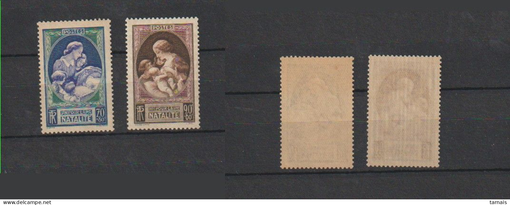 1939 N°440 Et 441 Pour La Natalité Neufs ** (lot 262) - Ongebruikt