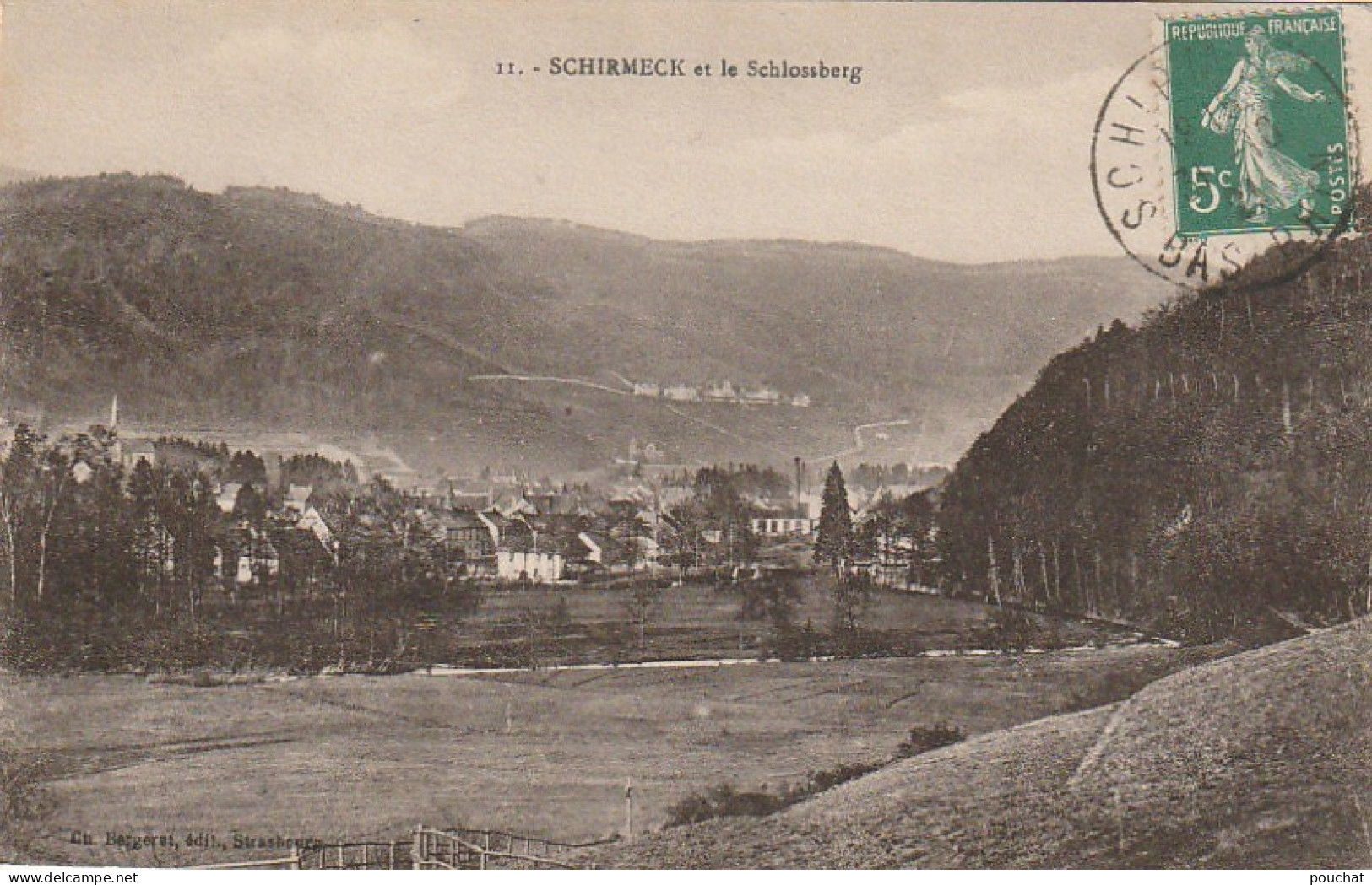 IN 3 - (67)  SCHIRMECK ET LE SCHLOSSBERG  -  2 SCANS  - Schirmeck