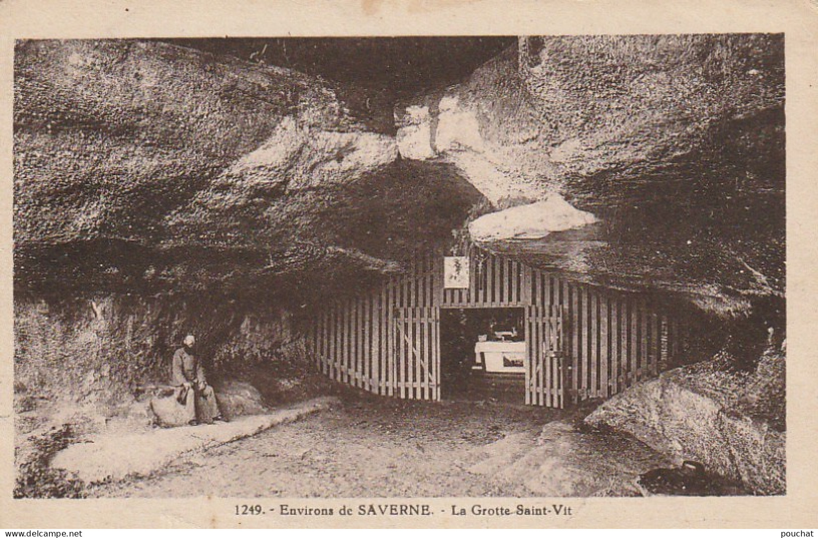 IN 3 - (67) ENVIRONS DE SAVERNE - LA GROTTE SAINT VIT -  2 SCANS  - Saverne