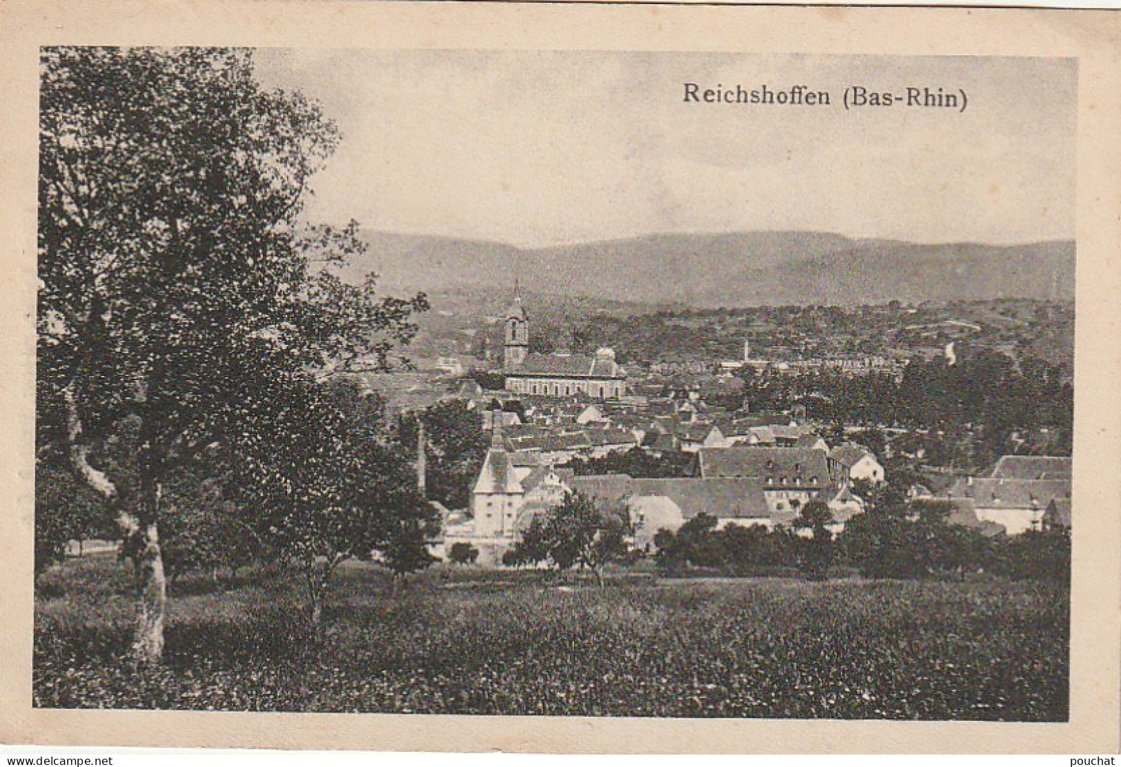 IN 3 - (67) REICHSHOFFEN  - VUE GENERALE  -  2 SCANS  - Autres & Non Classés