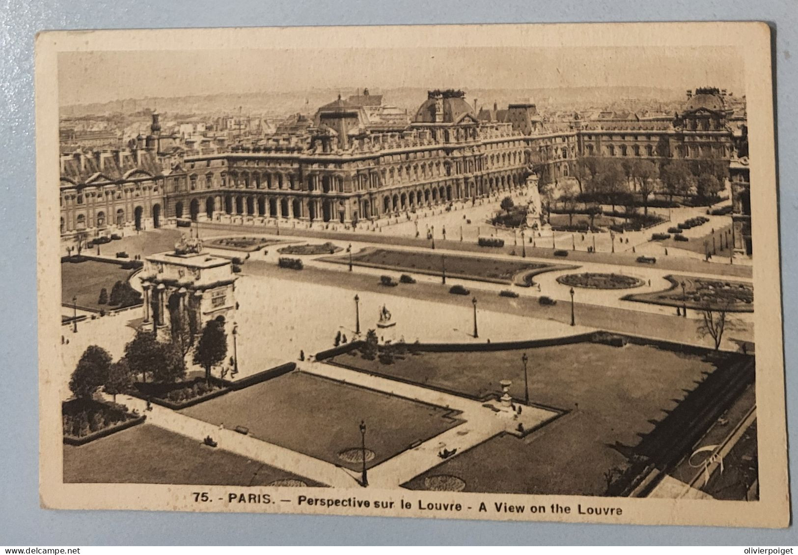 DPT 75 - Paris - Perspective Du Louvre - Unclassified